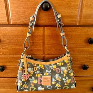 NWT Dooney and Bourke Mini East/West Slouch 🐝 Bees